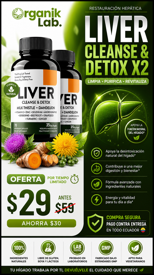 Liver Cleanse & Detox X2